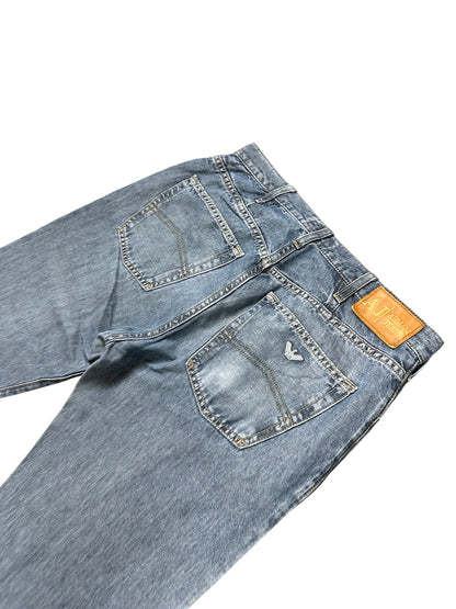 Vintage Armani Jeans Straight Leg Jeans (L) – Detailaufnahme 3