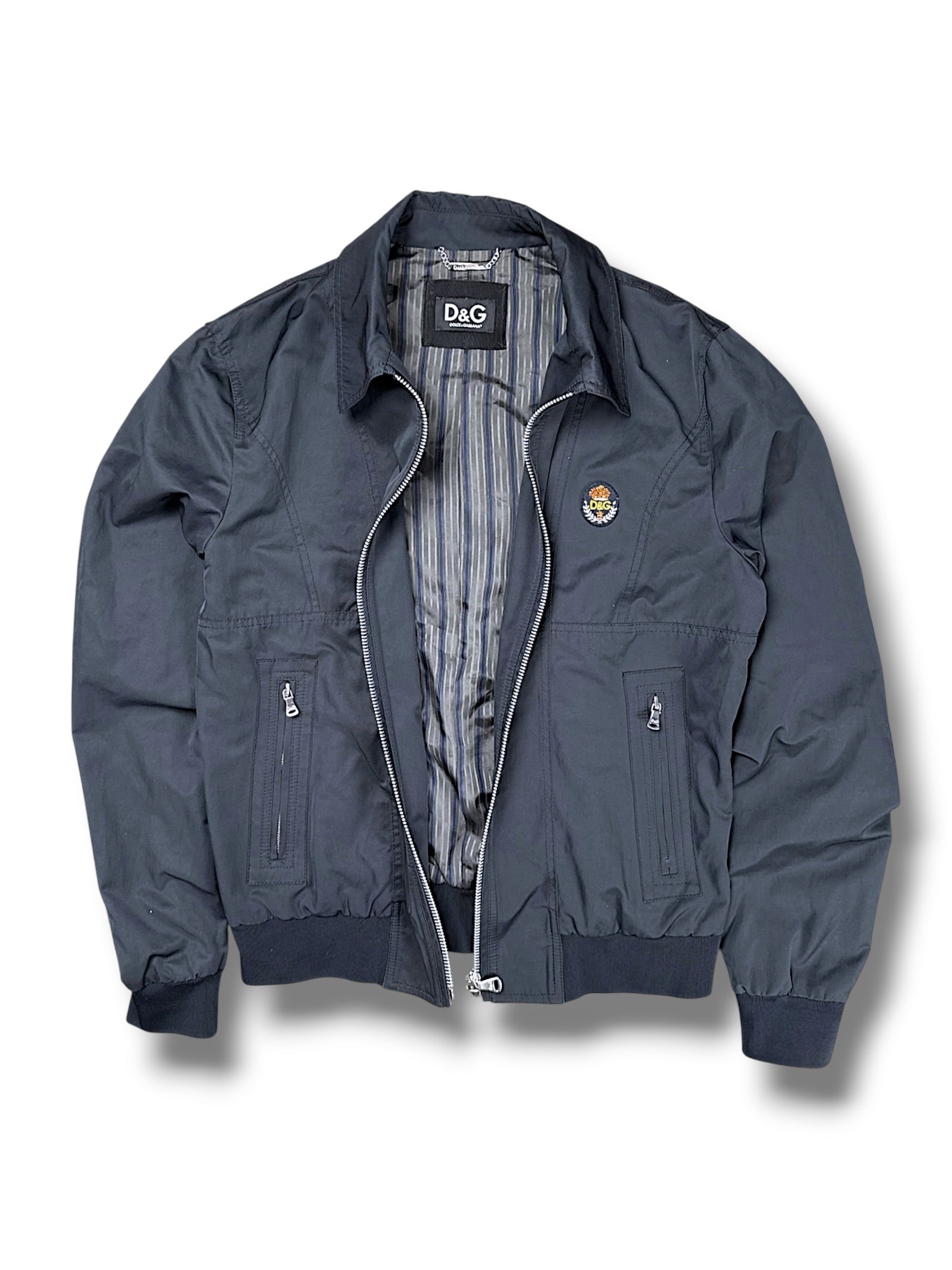Vintage Dolce & Gabbana Y2K Harrington Jacke (L)