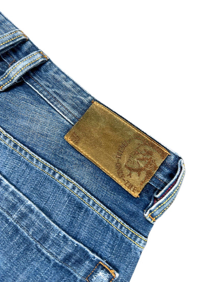 Vintage Diesel Straight Leg Jeans „Kajo“ (L) – Detailaufnahme 4