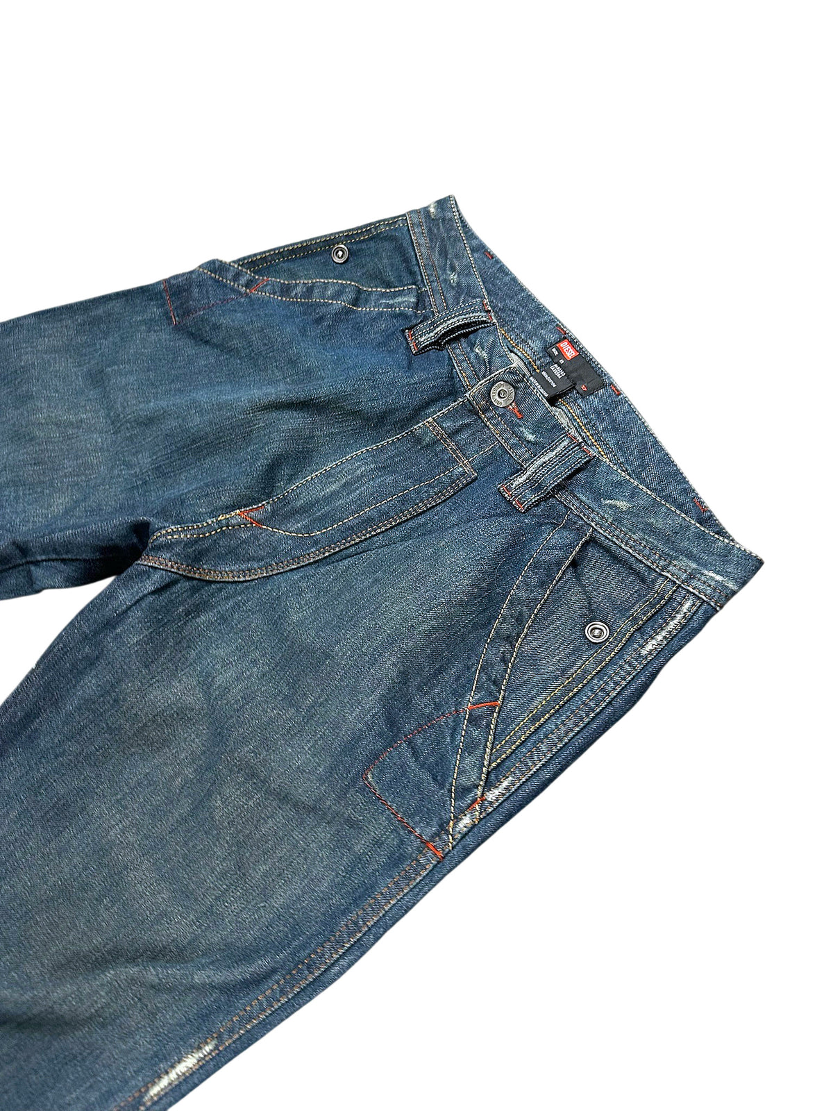 Vintage Diesel Baggy Jeans (M) – Detailaufnahme 1