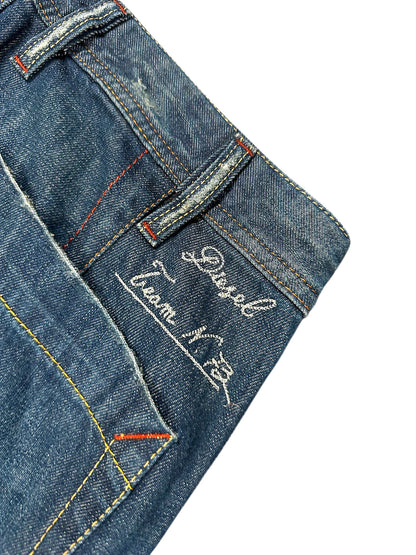 Vintage Diesel Baggy Jeans (M) – Detailaufnahme 4