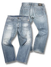 Vintage Replay Baggy Jeans (L) – Vorder- und Rückansicht