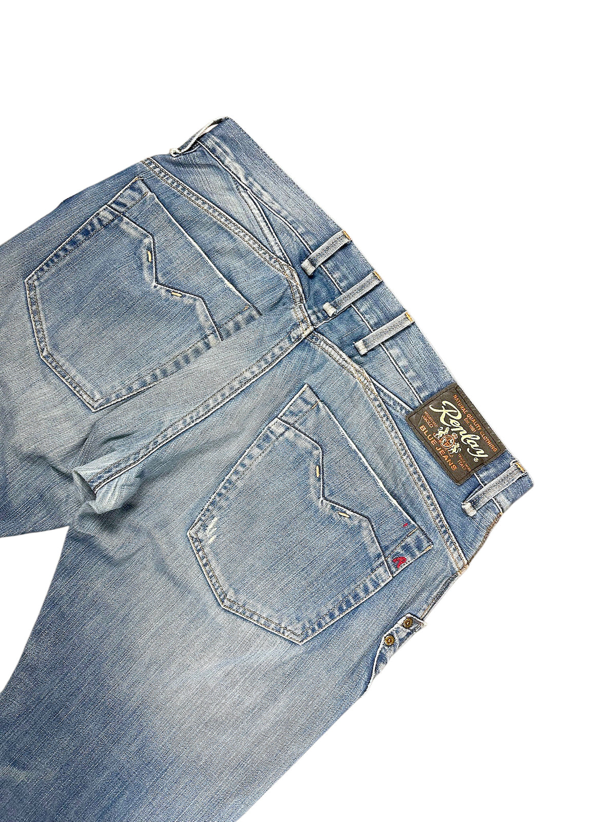 Vintage Replay Baggy Jeans (L) – Detailaufnahme 3