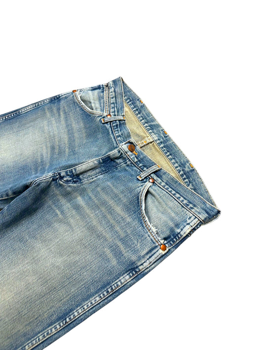 Vintage Wrangler Y2K Baggy Jeans (M) – Detailaufnahme 1