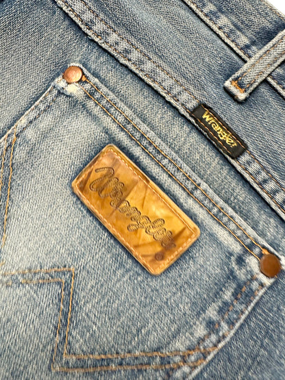 Vintage Wrangler Y2K Baggy Jeans (M) – Detailaufnahme 4