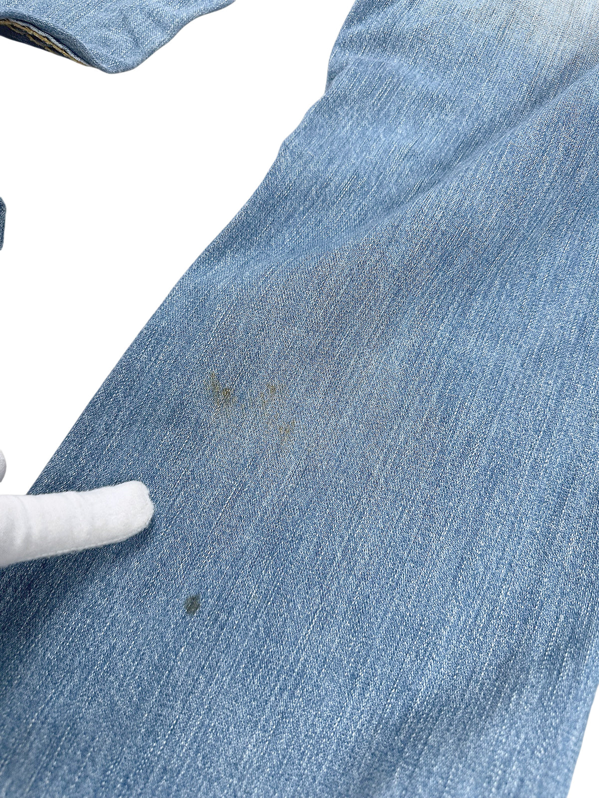Vintage True Religion Y2K Flared Jeans (S) – Detailaufnahme 6