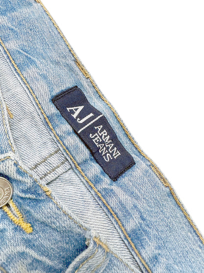 Vintage Armani Jeans Y2K Baggy Jeans (L) – Detailaufnahme 2