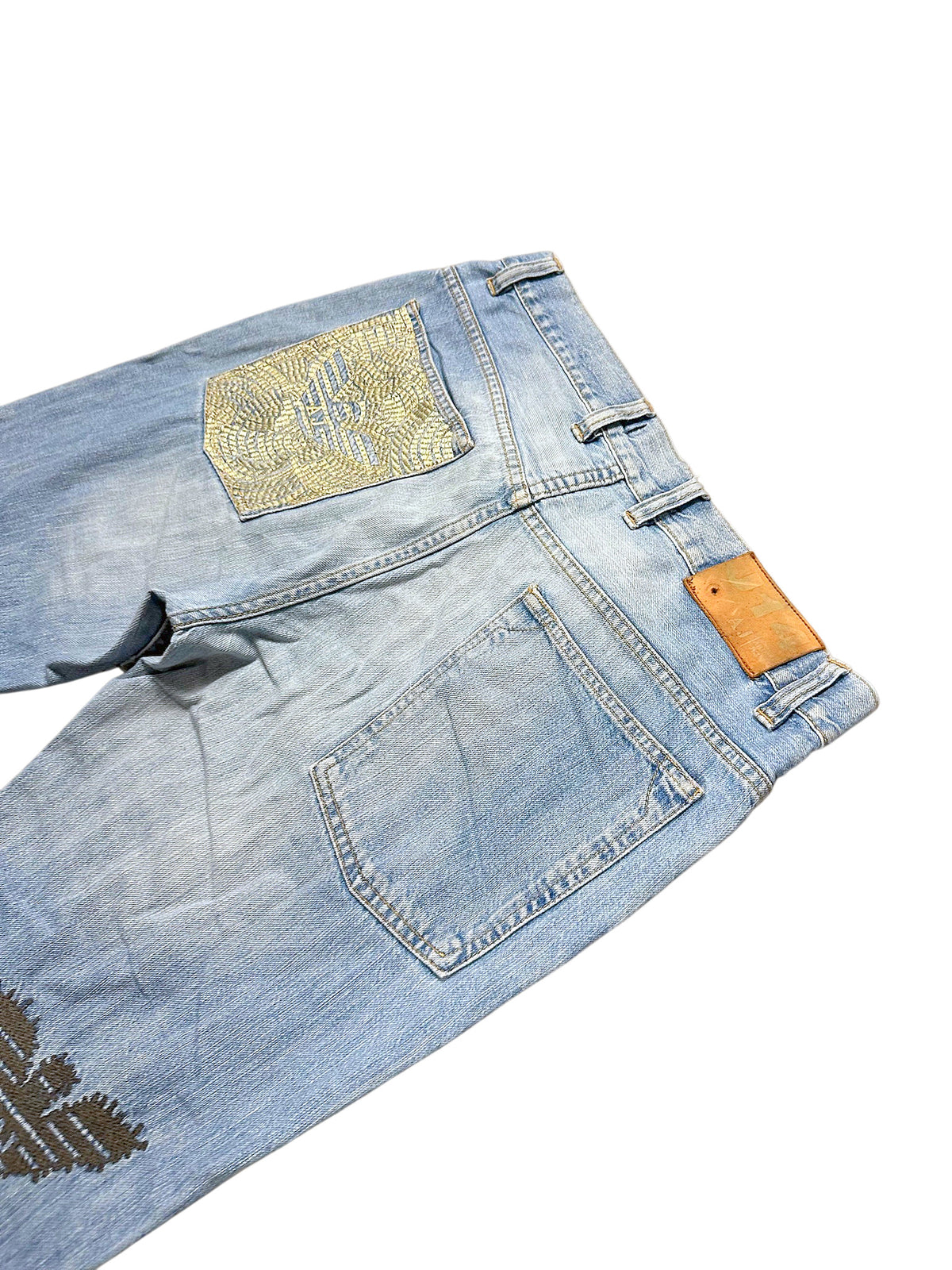Vintage Armani Jeans Y2K Baggy Jeans (L) – Detailaufnahme 3