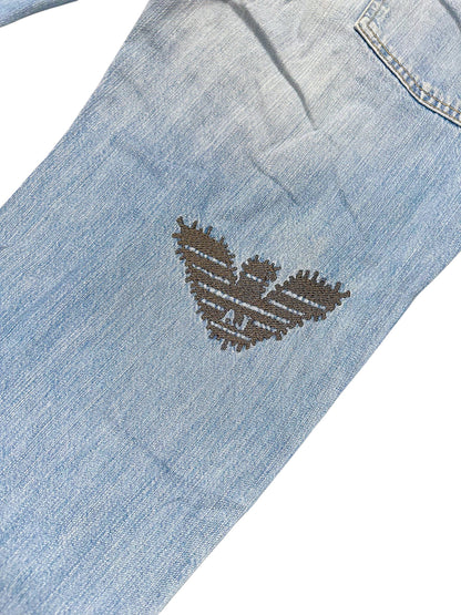 Vintage Armani Jeans Y2K Baggy Jeans (L) – Detailaufnahme 5