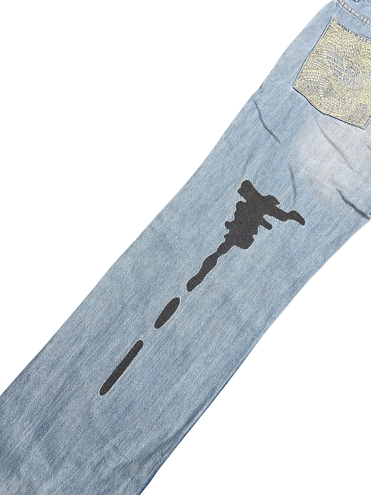 Vintage Armani Jeans Y2K Baggy Jeans (L) – Detailaufnahme 6