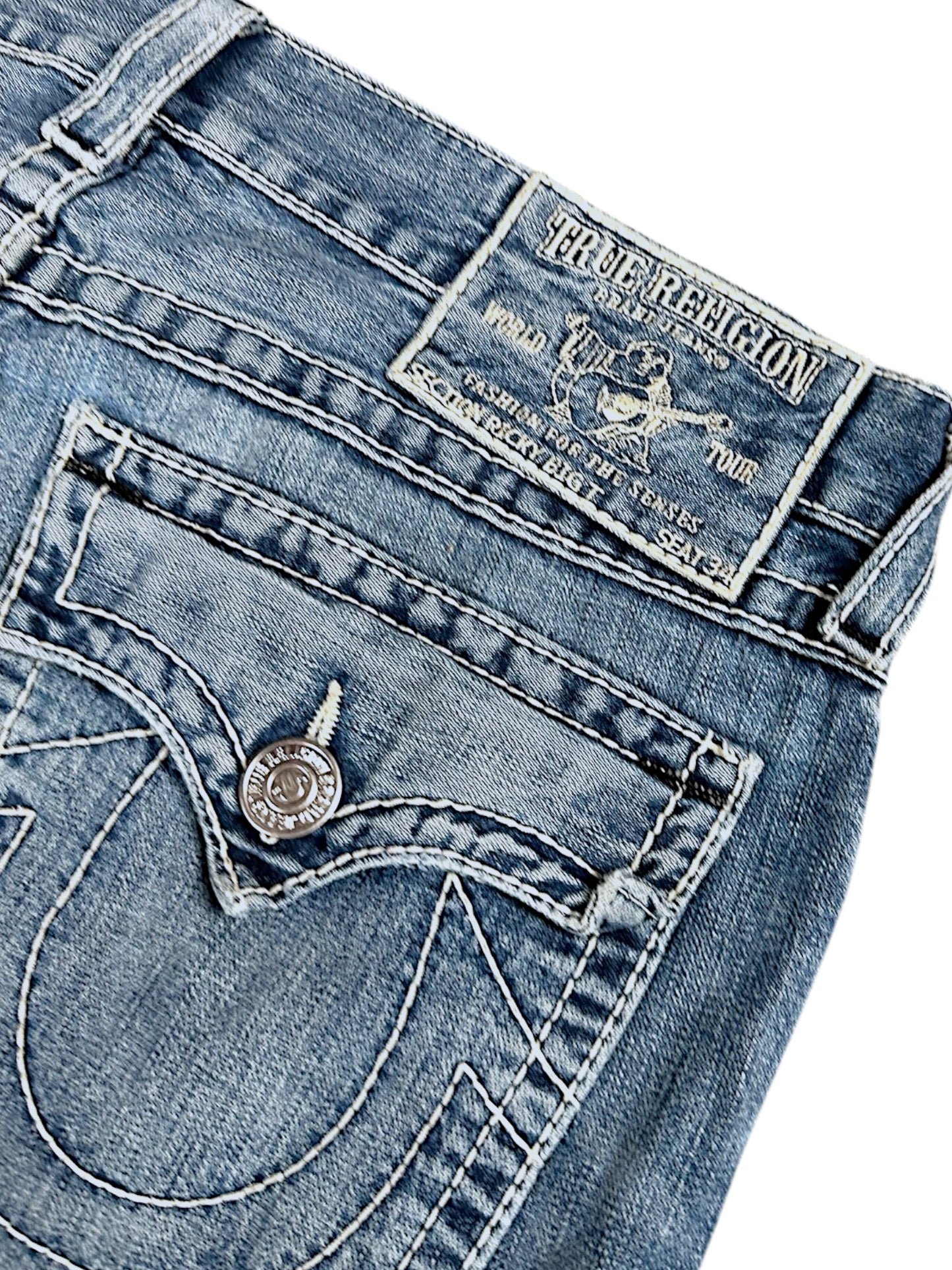 Vintage True Religion Y2K Baggy Jeans (L)
