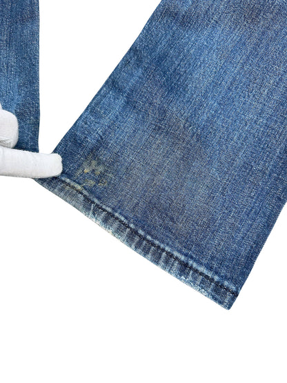 Vintage Rock Revival Y2K Straight Leg Jeans (M) – Detailaufnahme 7