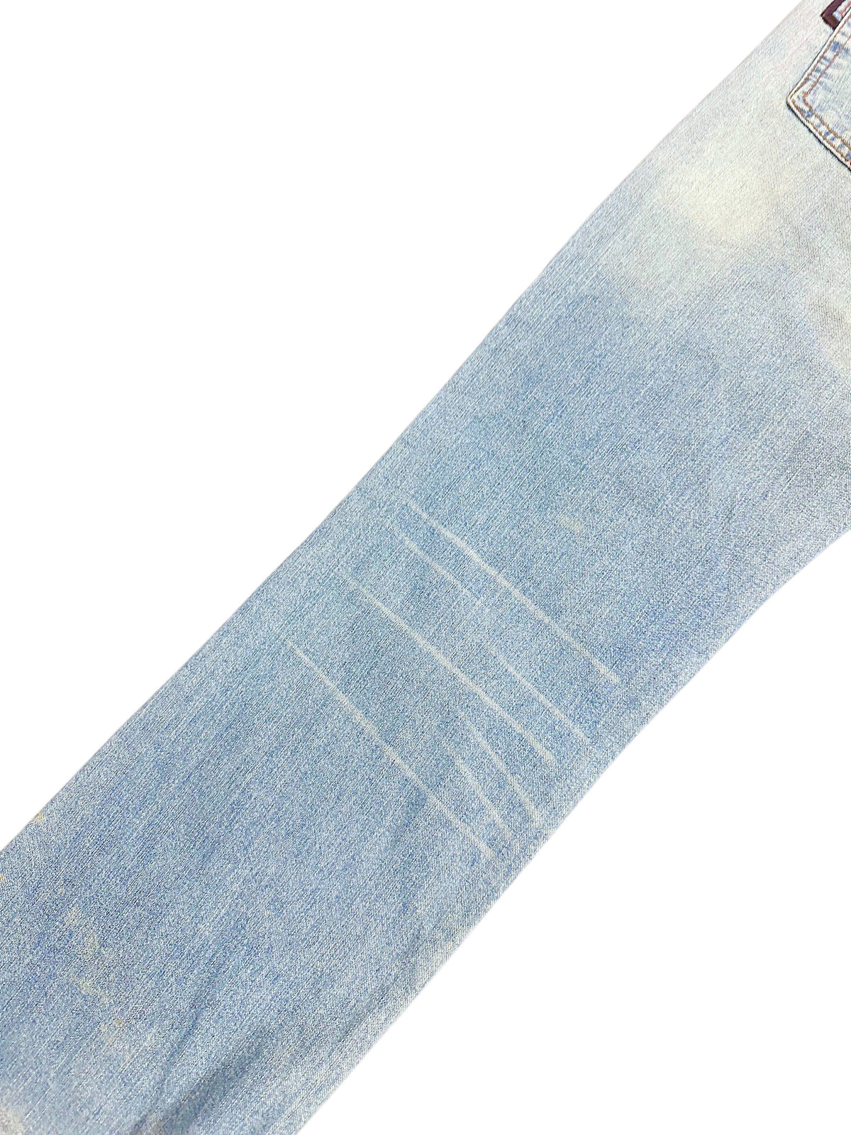 Vintage Dolce & Gabbana Y2K Printed Straight Leg Jeans (M) – Detailaufnahme 5