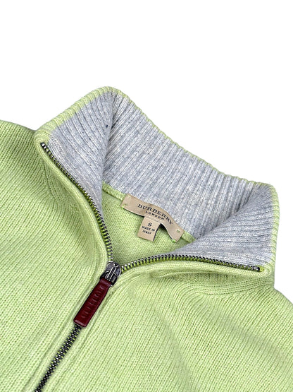 Vintage Burberry Pullover mit Kragen (S)