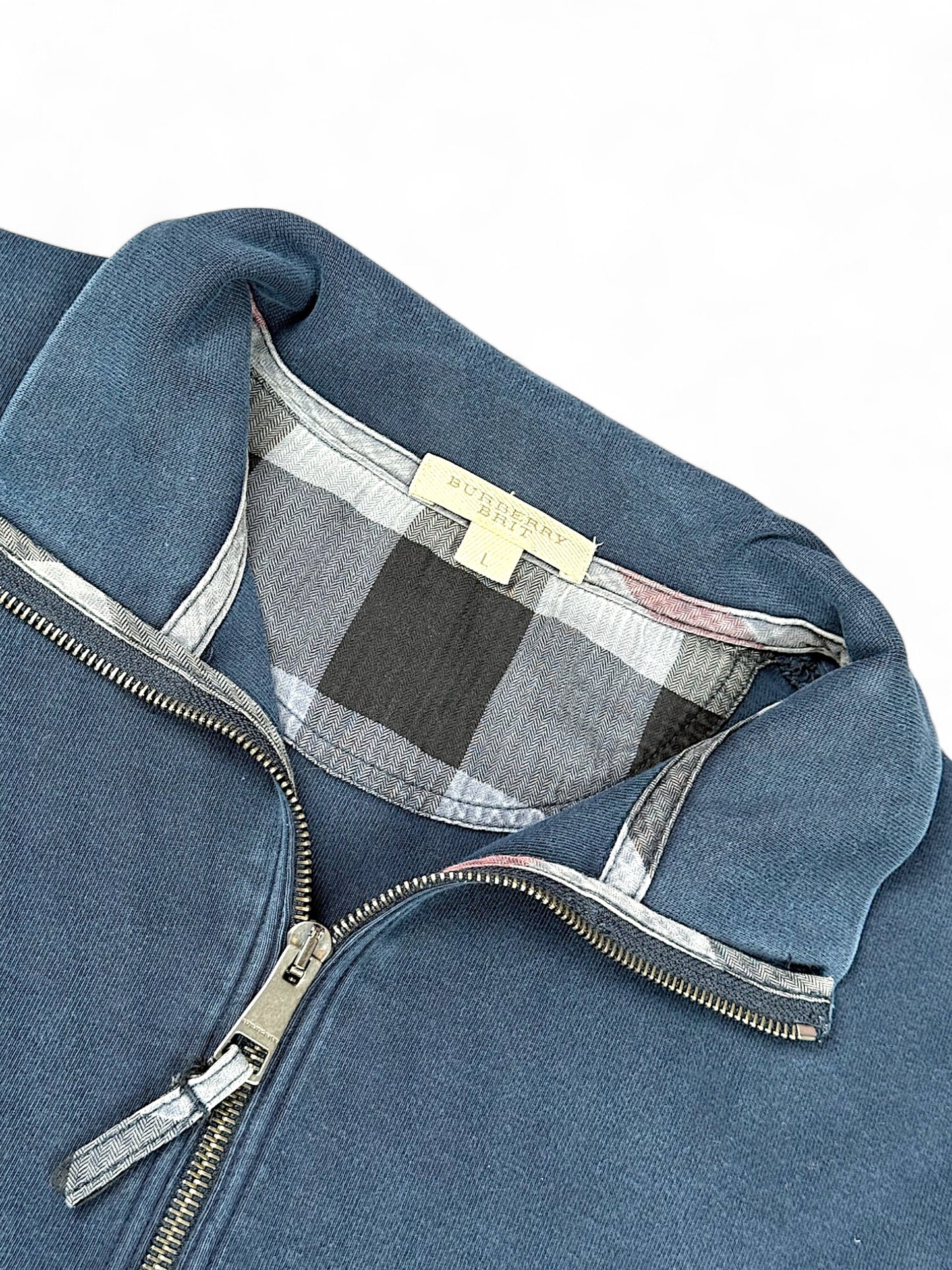 Vintage Burberry Half-Zip (L)