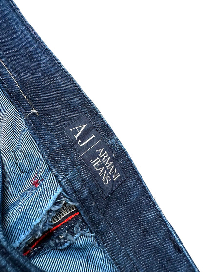 Vintage Armani Jeans Straight Leg Jeans (S) – Detailaufnahme 2