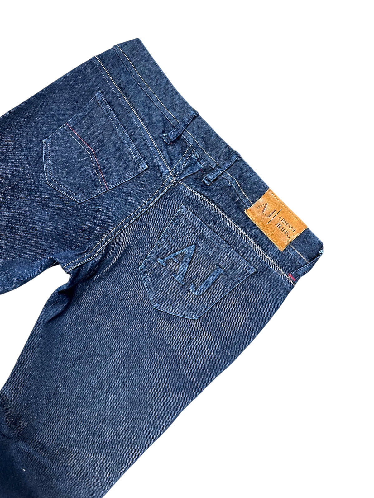 Vintage Armani Jeans Straight Leg Jeans (S) – Detailaufnahme 3