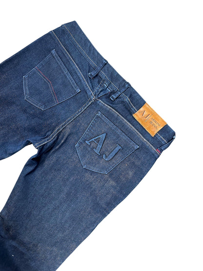 Vintage Armani Jeans Straight Leg Jeans (S) – Detailaufnahme 3