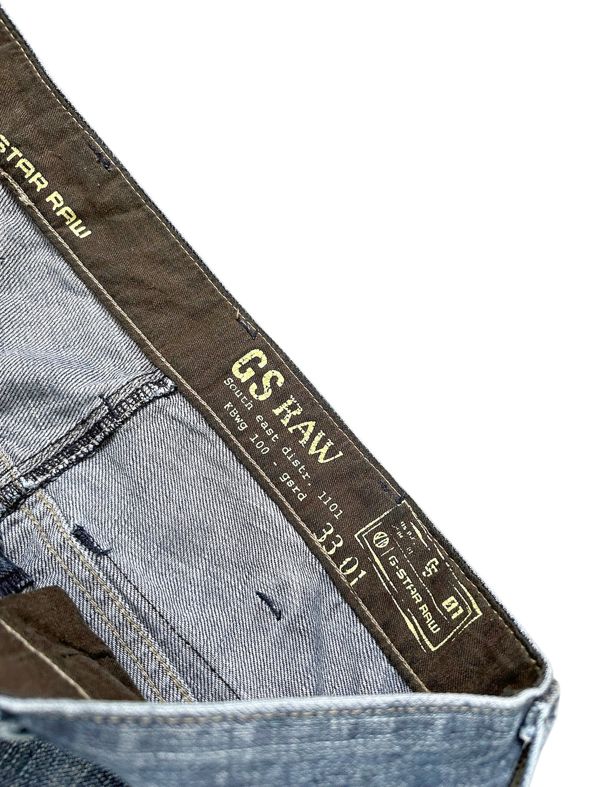 Vintage G-Star Straight Leg Jeans (S) – Detailaufnahme 2