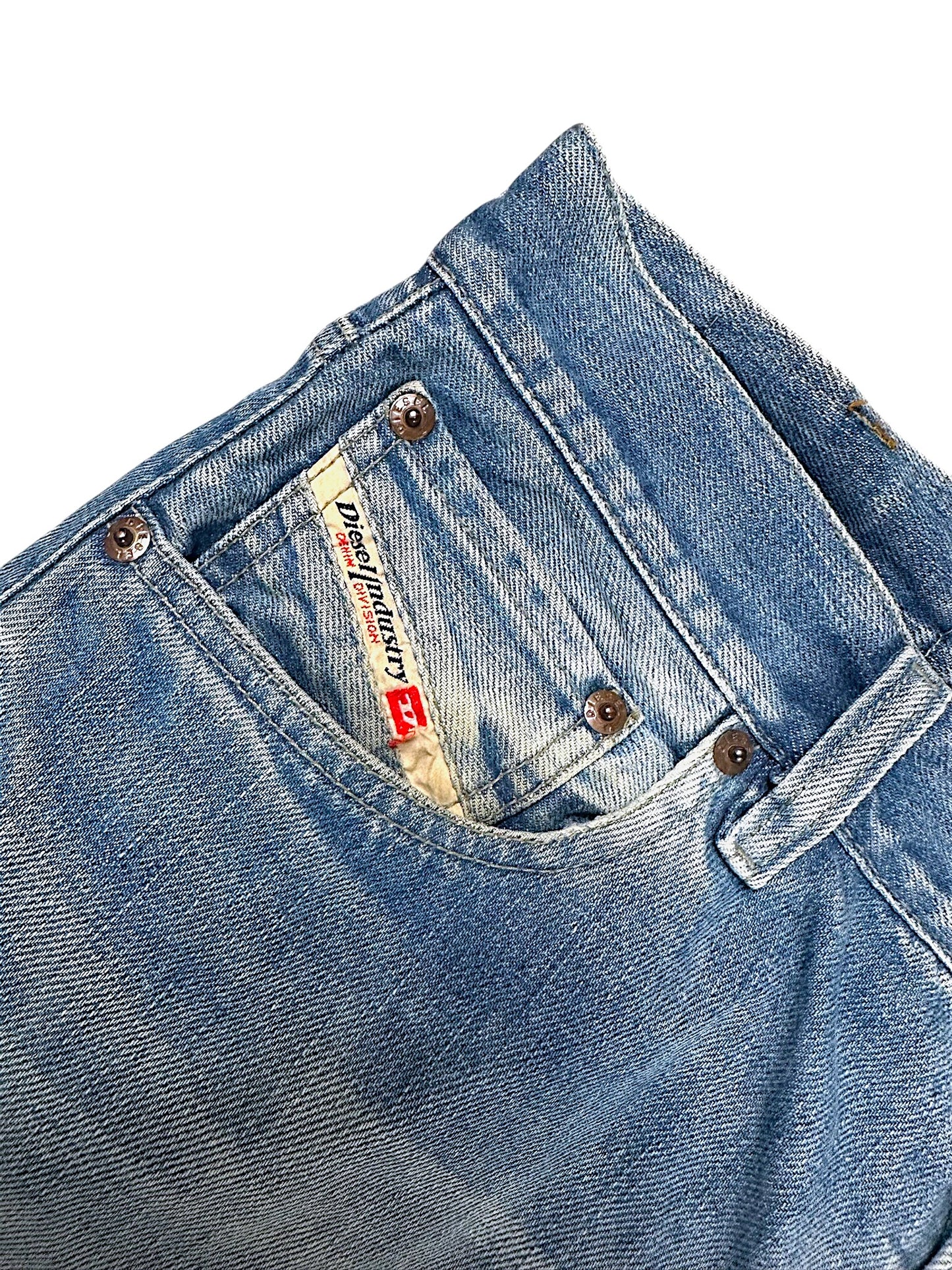 Vintage Diesel Y2K Baggy Jeans (M)