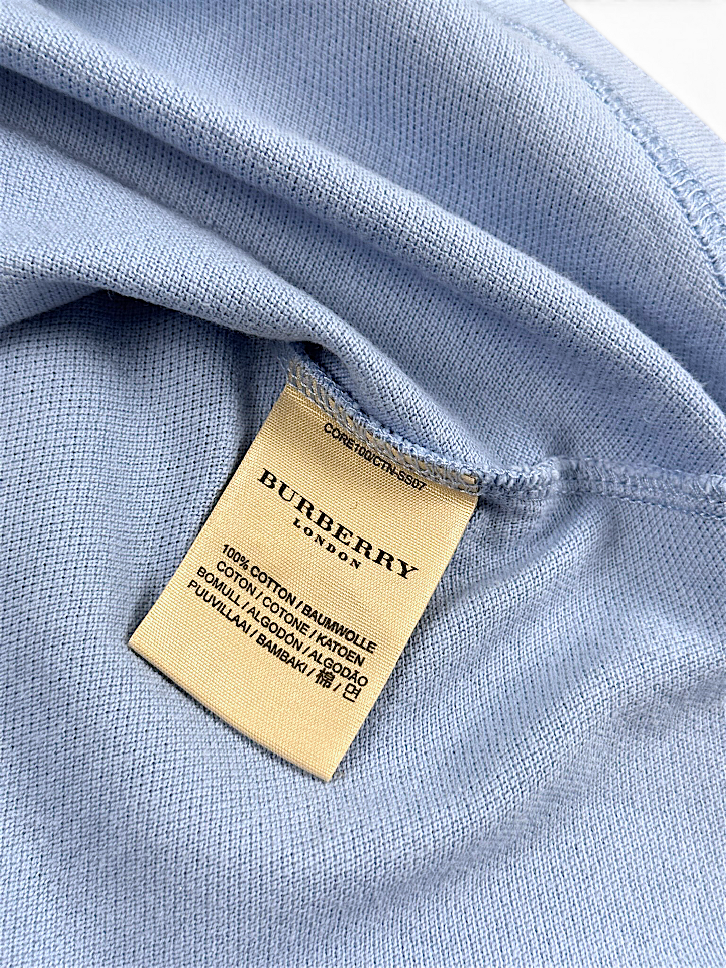 Vintage Burberry Y2K Polo (L)