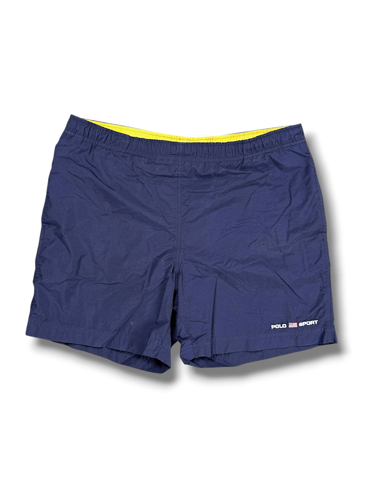 Vintage Ralph Lauren „Polo Sport“ Badehose (L) – Vorderansicht