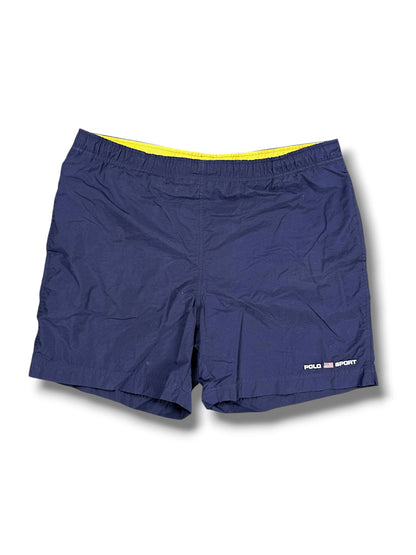 Vintage Ralph Lauren „Polo Sport“ Badehose (L) – Vorderansicht
