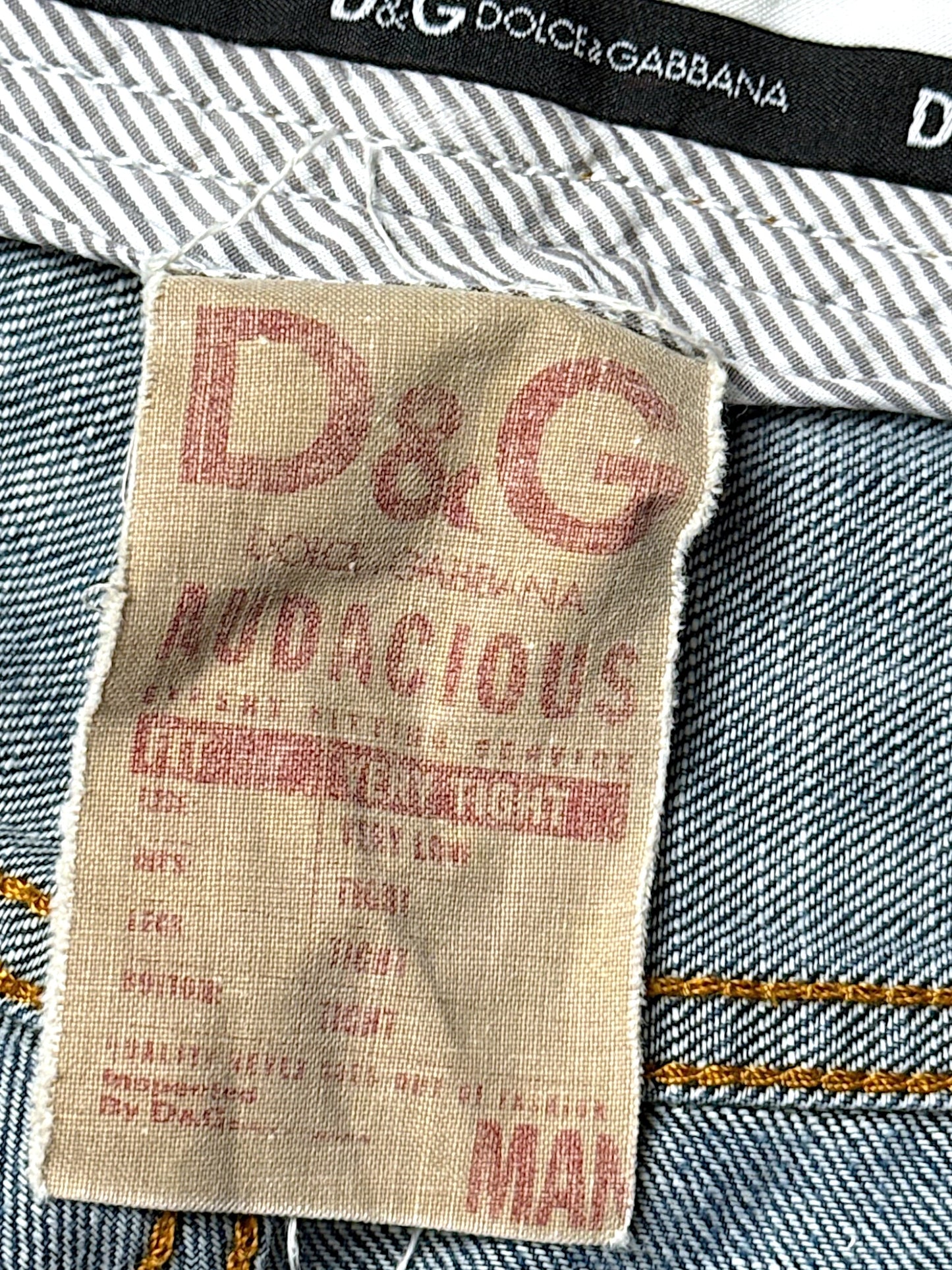 Vintage Dolce & Gabbana straight leg Jeans (L)