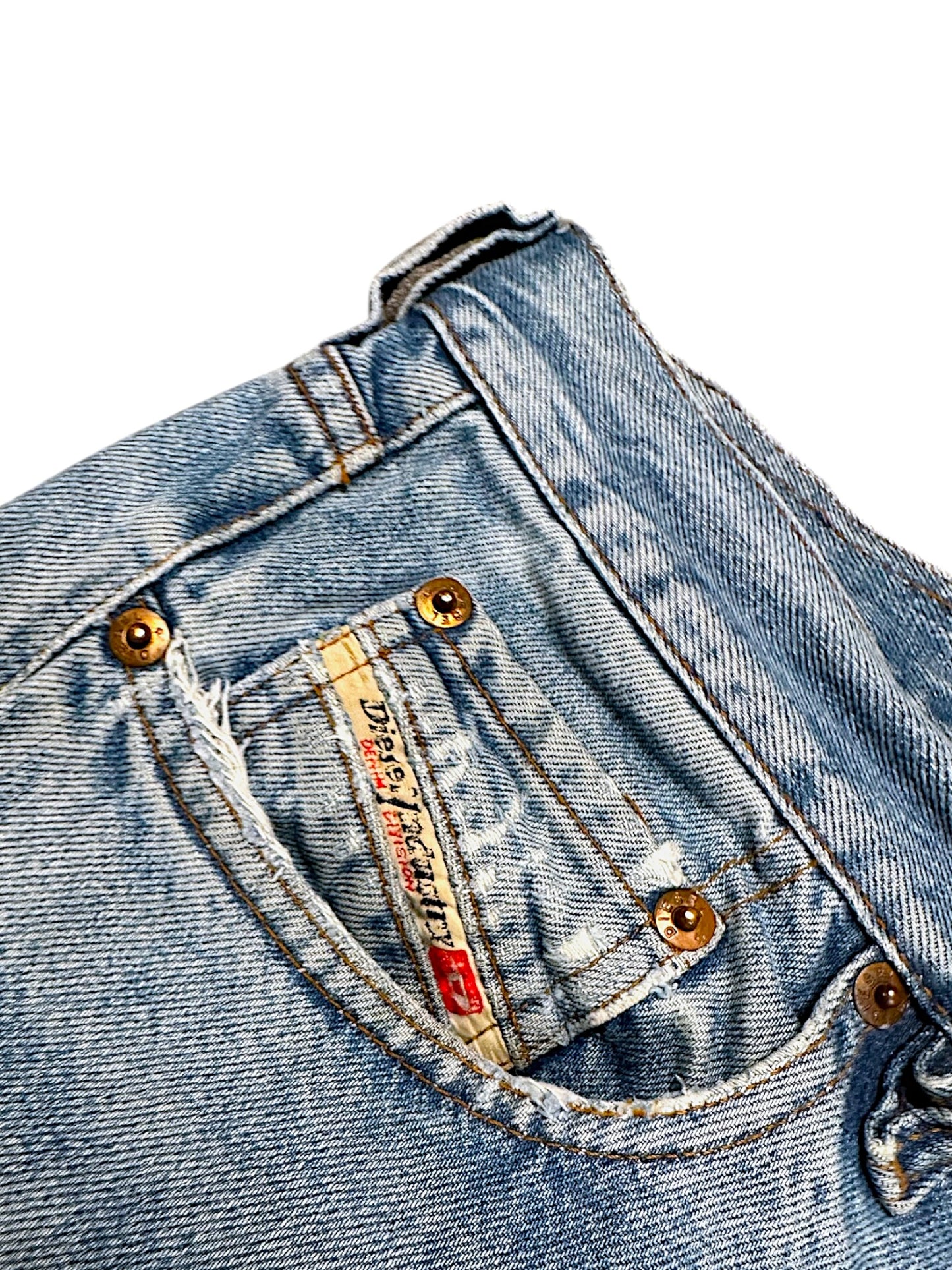 Vintage Diesel Y2K Straight Leg Jeans (L)