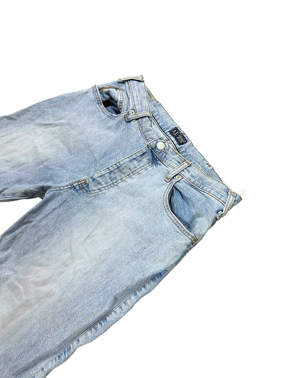 Vintage Armani Straight Leg Jeans (S) – Detailaufnahme 1