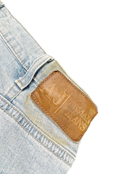Vintage Armani Straight Leg Jeans (S) – Detailaufnahme 3