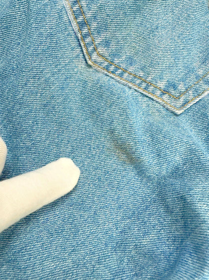 Vintage Armani Baggy Jeans (S) – Detailaufnahme 5