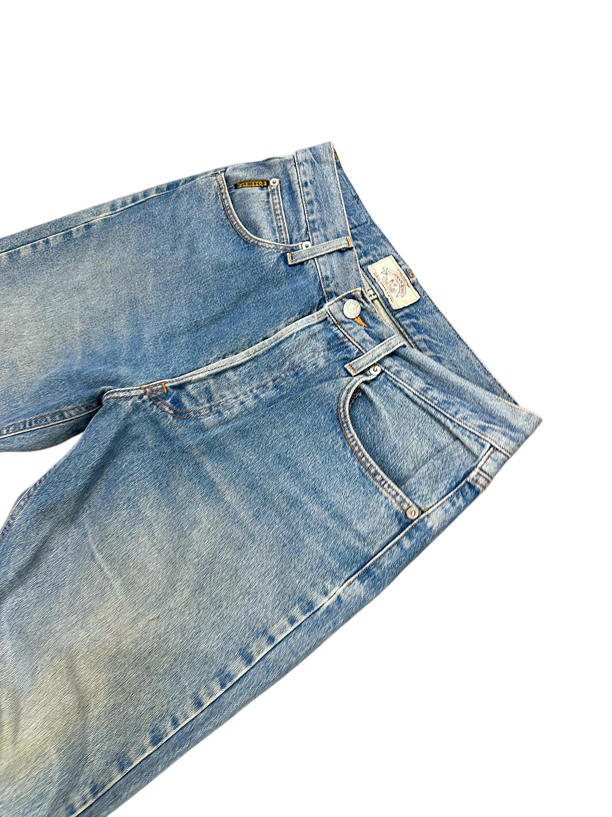 Vintage Armani Straight Leg Jeans (S) – Detailaufnahme 1