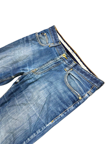 Vintage Armani Straight Leg Jeans (M) – Detailaufnahme 1