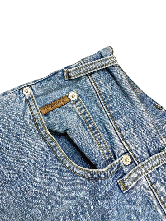 Vintage Armani Straight Leg Jeans (M) – Detailaufnahme 1