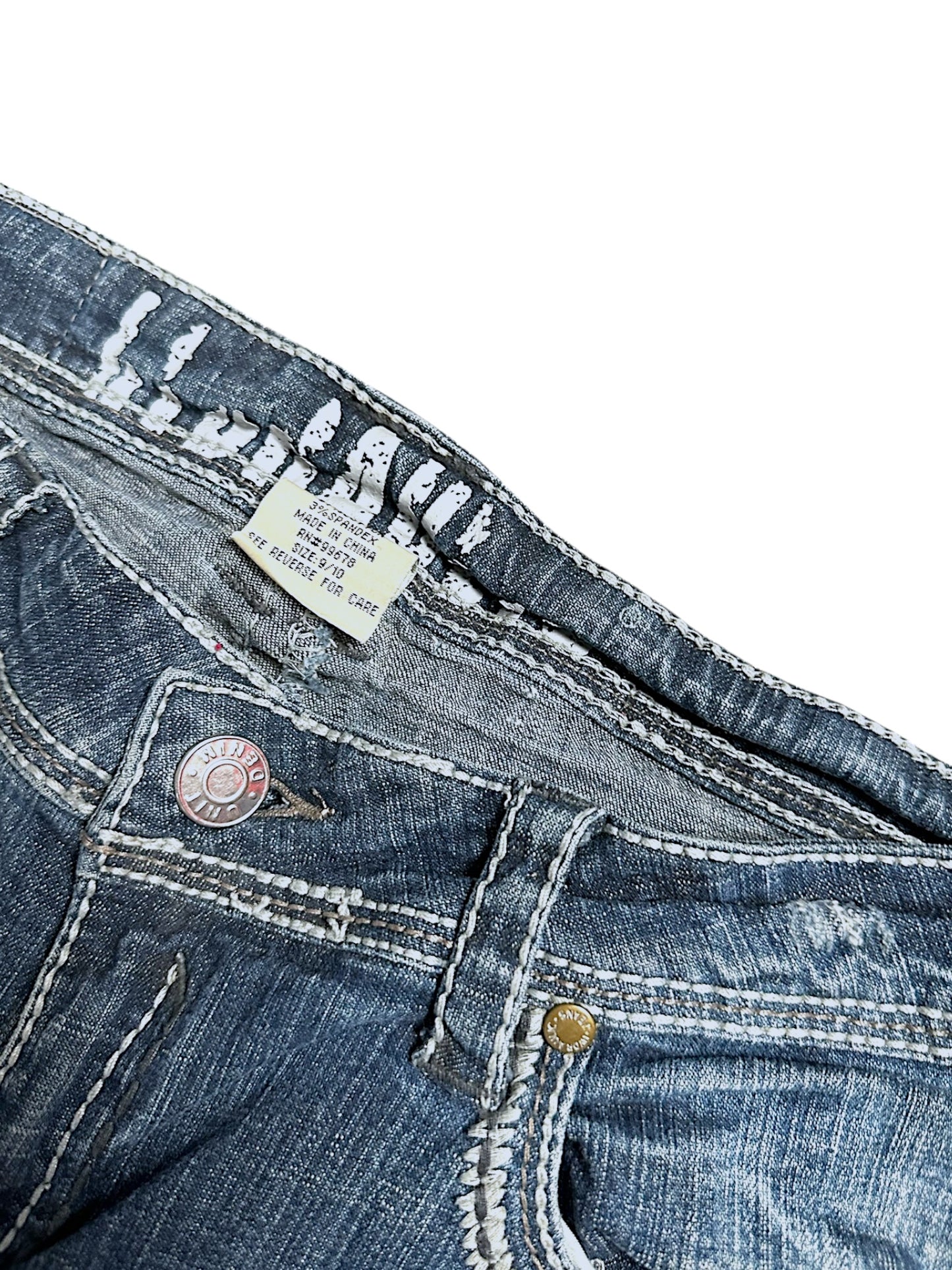 Vintage Y2K Low Waist Bootcut / Flared Damenjeans (M)