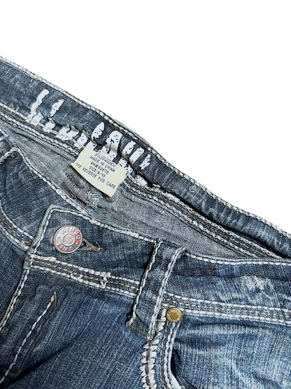 Vintage Y2K Low Waist Bootcut / Flared Damenjeans (M)