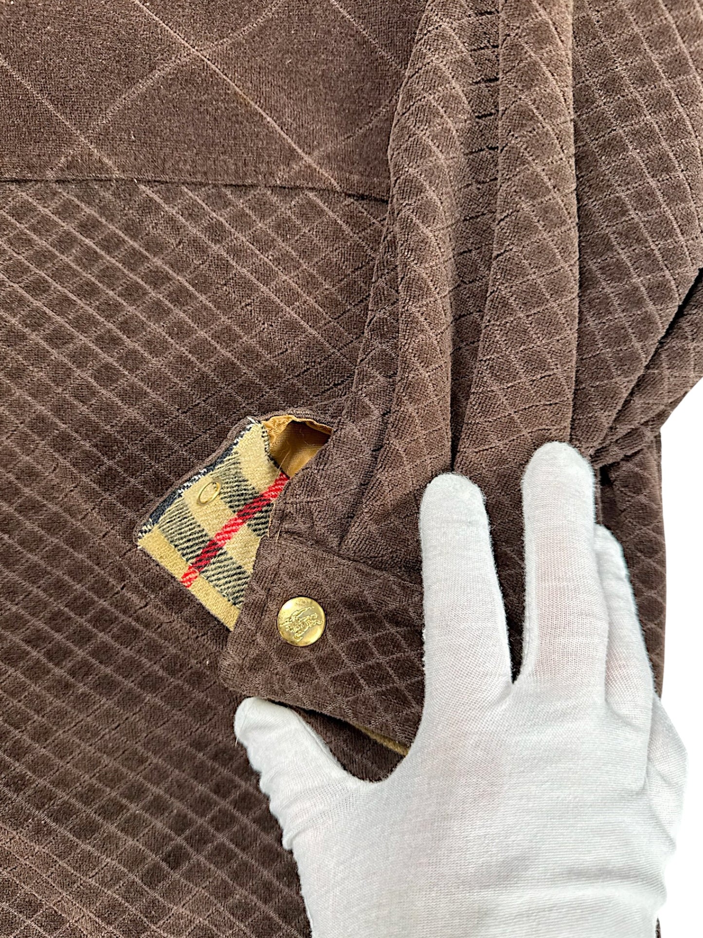 Vintage Burberry Y2K Harrington Jacke (L)