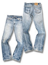Vintage Levi’s Y2K Flared Jeans „517 Bootcut“ (XL) – Vorder- und Rückansicht