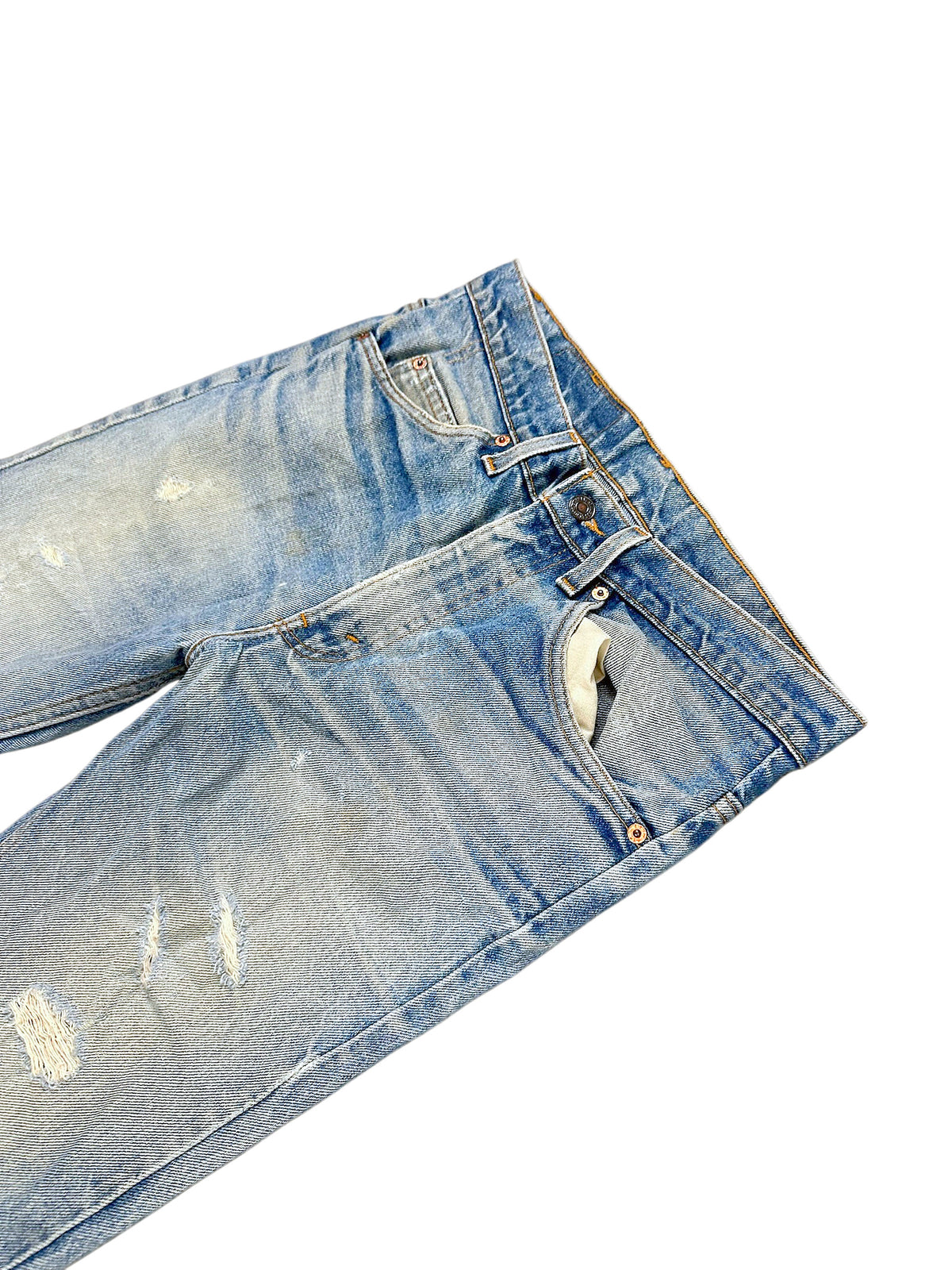 Vintage Levi’s Y2K Flared Jeans „517 Bootcut“ (XL) – Detailaufnahme 1
