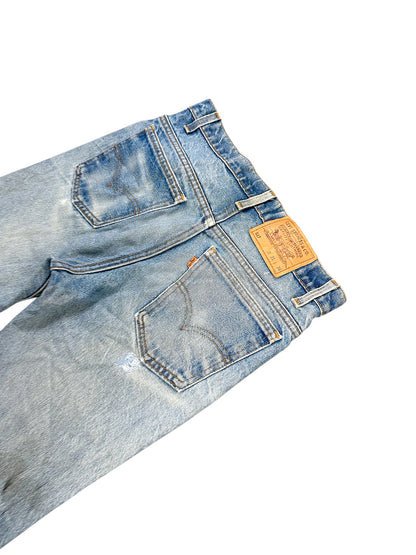 Vintage Levi’s Y2K Flared Jeans „517 Bootcut“ (XL) – Detailaufnahme 3