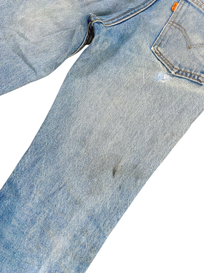 Vintage Levi’s Y2K Flared Jeans „517 Bootcut“ (XL) – Detailaufnahme 4