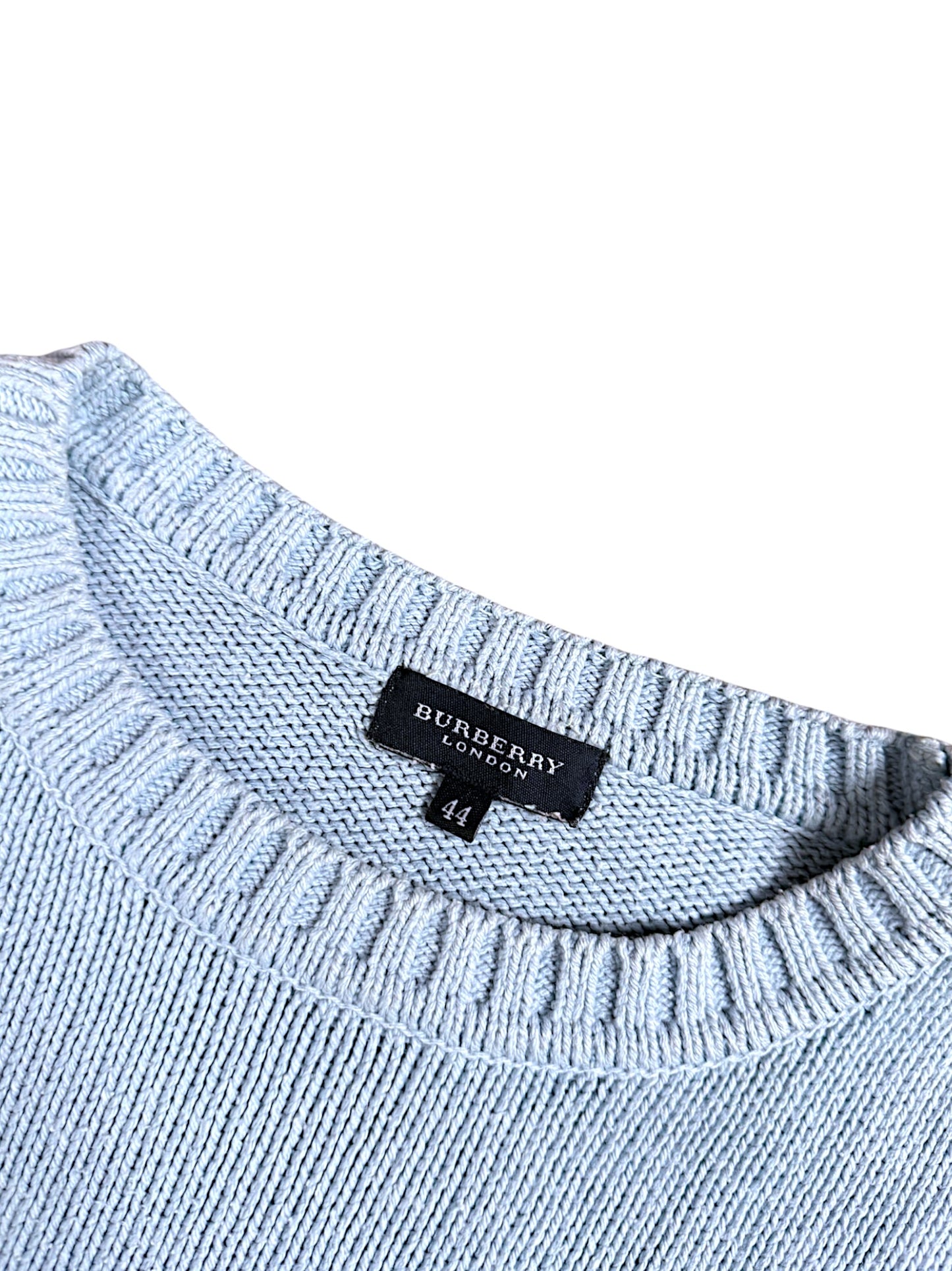 Vintage Burberry uldtrøje til kvinder (M)