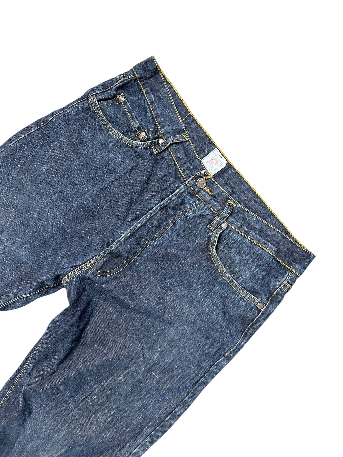 Vintage Evisu Japan Style Y2K Straight Leg Jeans (L) – Detailaufnahme 1