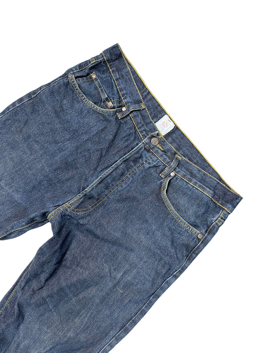 Vintage Evisu Japan Style Y2K Straight Leg Jeans (L) – Detailaufnahme 1