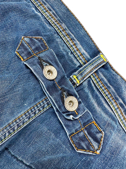 Vintage Evisu Y2K Flared Jeans (M) – Detailaufnahme 4