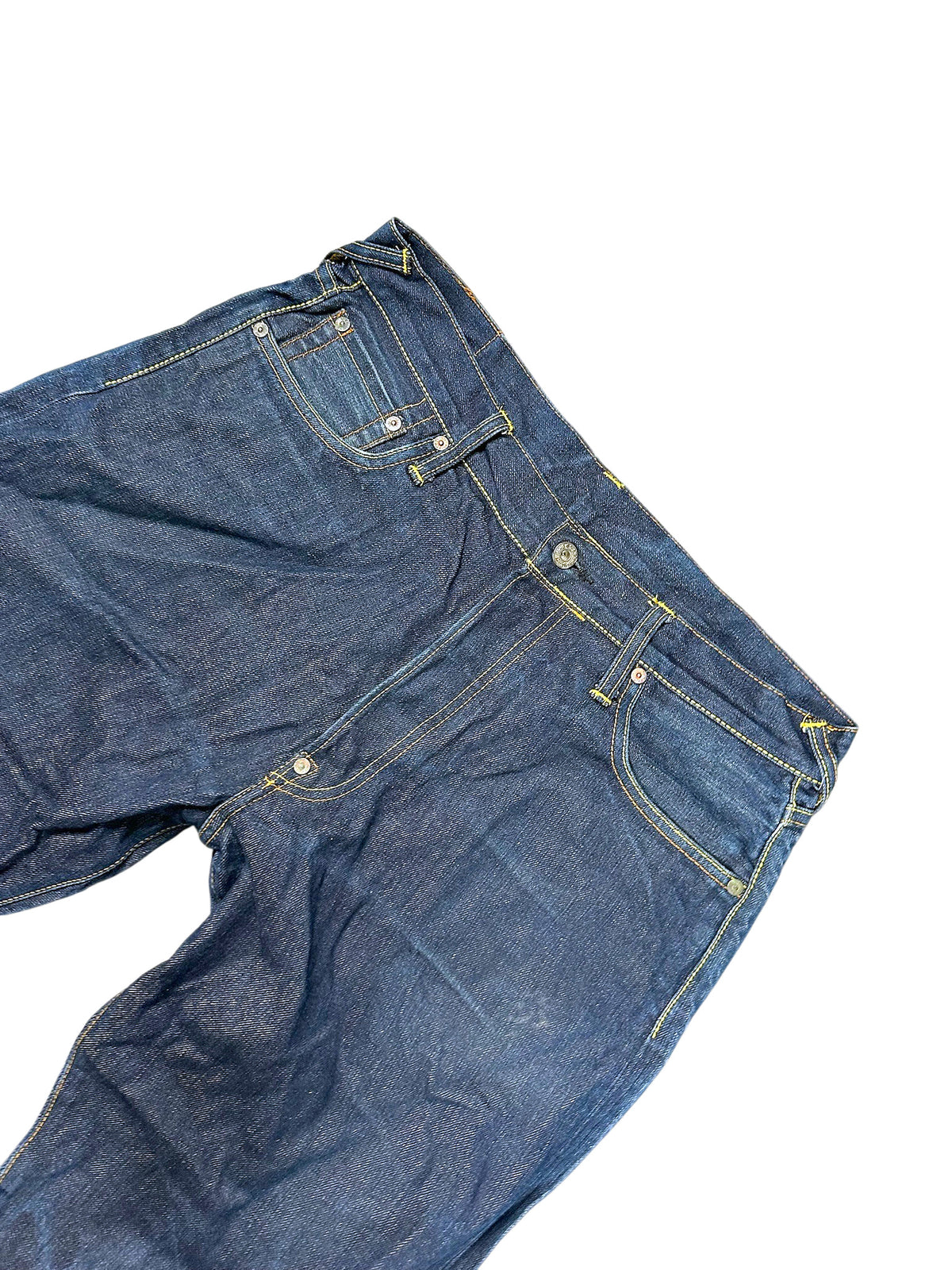 Vintage Evisu Y2K Baggy Jeans (L) – Detailaufnahme 1