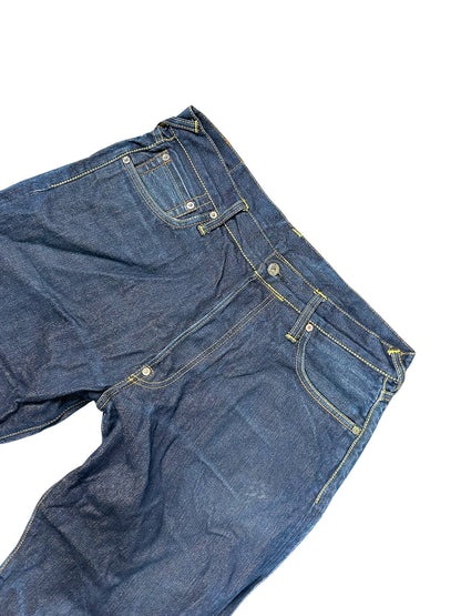 Vintage Evisu Y2K Baggy Jeans (L) – Detailaufnahme 1