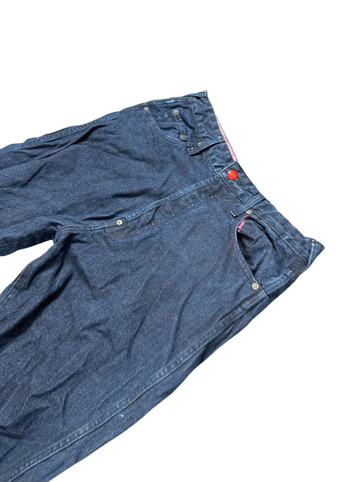 Vintage Evisu Y2K Baggy Jeans (XL) – Detailaufnahme 1