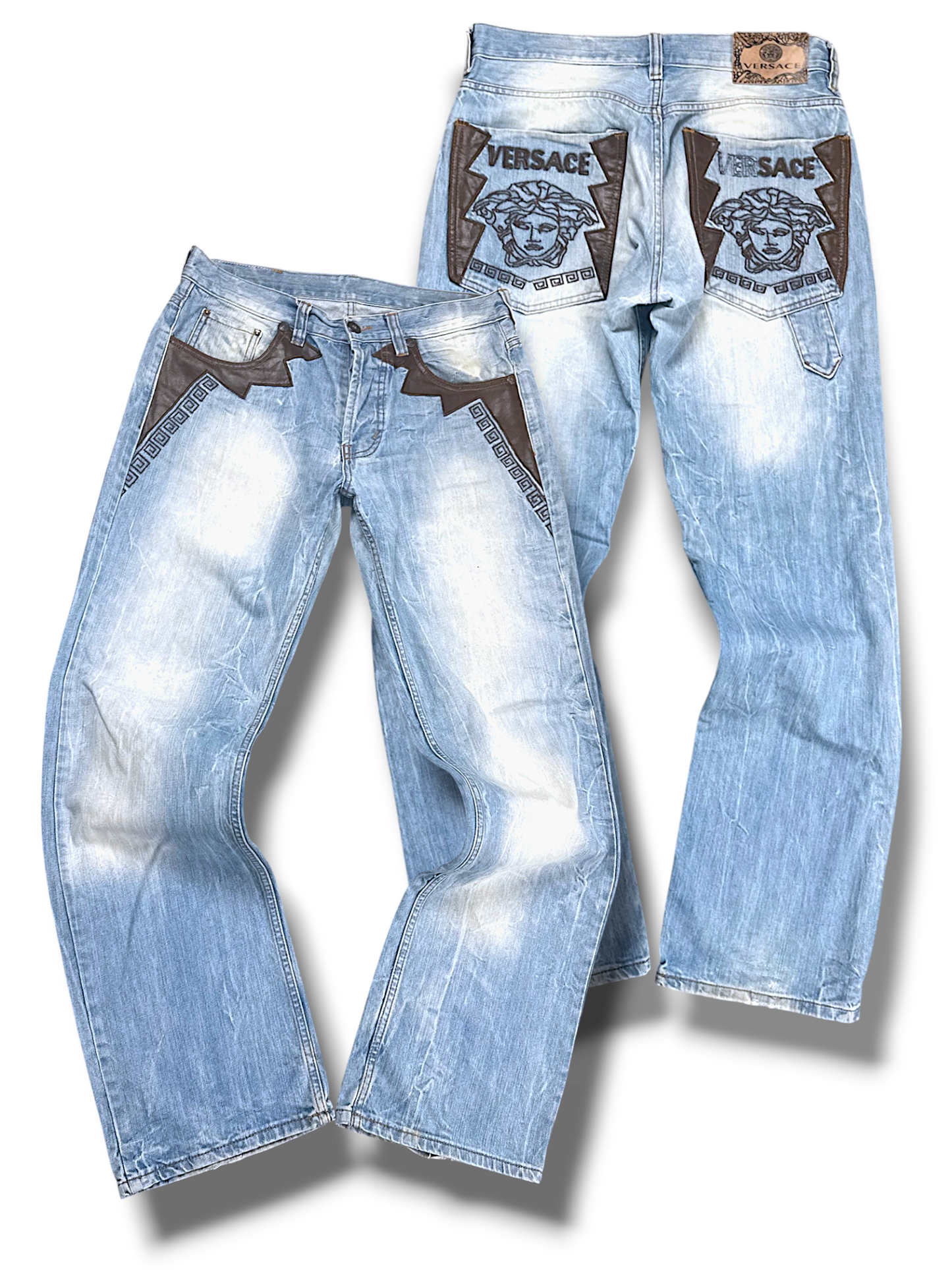 Vintage Versace Y2K Baggy Jeans  (L)